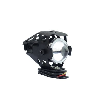 激光炮小U7摩托车灯外置聚光大灯天使眼大灯U7前照灯小U7图2