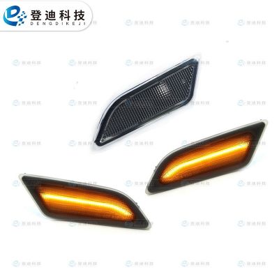 适用新款Benz奔驰W204C180C系边灯LED流水前杠板转向灯2049067401图3