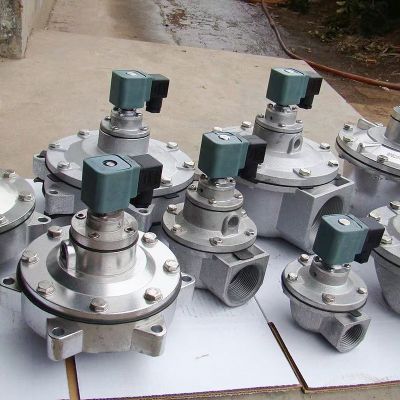 电磁脉冲阀淹没式脉冲阀除尘设备喷吹阀供应直角式电磁脉冲阀图2