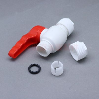 批发太阳能POM快接闸阀开关1216铝塑管件活接阀门pe管大流量球阀图2