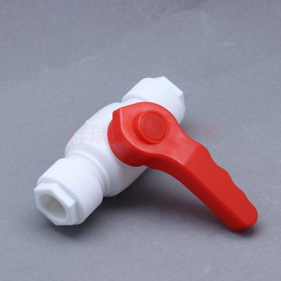 批发太阳能POM快接闸阀开关1216铝塑管件活接阀门pe管大流量球阀图3