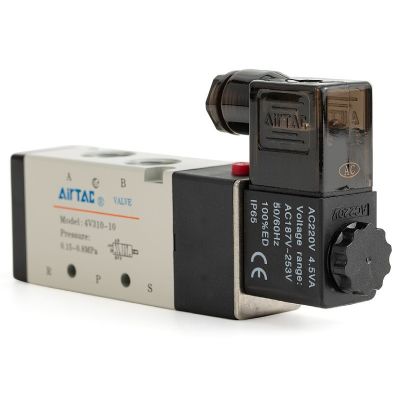 AirTac亚德客电磁阀4V210二位五通 换向阀气阀 原装正品 假一罚十图2