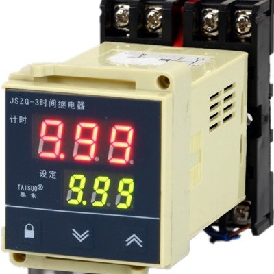 时间继电器-JSZ系列计时仪表 智能仪表 双排数码管显示图2