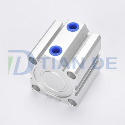 厂家亚德客型SDA100*5*45*50带磁薄型气缸可调行程气缸图2