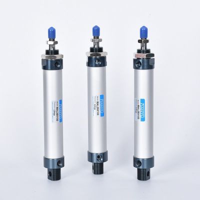 铝合金微小型迷你气缸MAL20*25/50/75/100/400可调行程双作用气缸图2