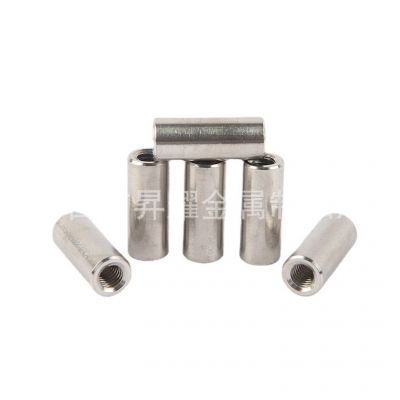 家供应 304不锈钢加长圆柱通丝焊接螺母M3M4M5M6M8M 10 量大价优图4