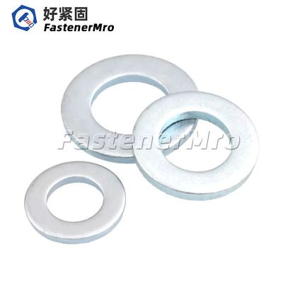 美制蓝白锌平垫英制防滑垫圈彩锌/发黑/热镀锌/达克罗非标定制图5