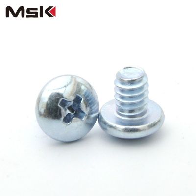 全牙平尾圆头螺丝2#5/16美制碳钢高强度十字槽机螺钉十字盘头螺钉图3