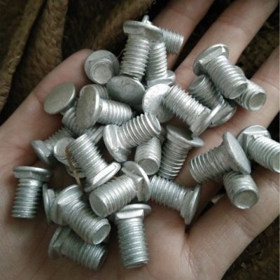 桥架螺丝不锈钢方颈螺丝达克罗马车螺丝热镀锌电缆桥架螺丝8*16图4