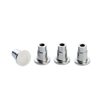 【批发】5*5-5*50 304不锈钢实心扁圆头台阶铆钉连接件不锈钢铆钉图4