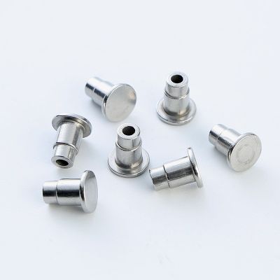 【批发】5*5-5*50 304不锈钢实心扁圆头台阶铆钉连接件不锈钢铆钉图3