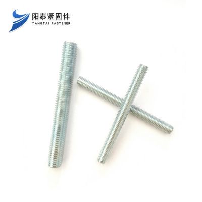 厂家直销 镀锌牙条 4.8级碳钢镀锌全螺纹螺柱全扣丝杆全牙螺杆图2