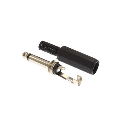 乐器专用 6.3mm插头 6.35大二芯单声道 公头 音频麦克风话筒接头图5