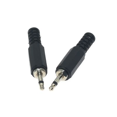 音频音箱耳塞音频线耳机插头2.5mm插座插头 小二芯单声道八角帽图2