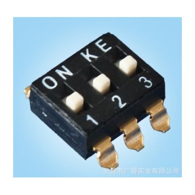 正宗台湾KE品牌原厂直销3P贴片拨码开关环保耐高温DSIC03LSGET图5