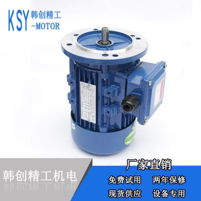 KSY直角安装蜗轮减速电机 三相电机 涡轮减速电机 三相异步电机图2