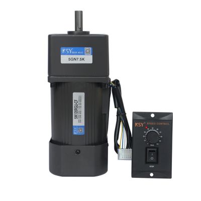 韩创KSY调速电机厂家供应200W交流减速220V调速马达齿轮减速马达图5