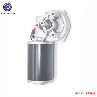 12V升降电机24V蜗轮蜗杆减速直流电机马达图3