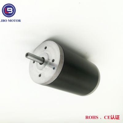 厂家定制直径76MM大扭力双轴电机24V直流高转速微型电机小马达图2