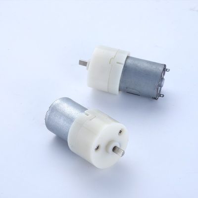 供应370减速电机 涡轮直流电机马达 调速机械电器微型电机可制订图4