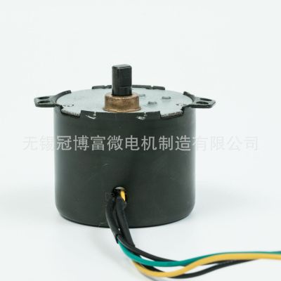 49KTYZ爪极式永磁同步电动机 电机厂家 220V可逆向齿轮减速马达图2