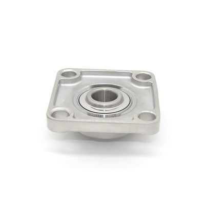 厂家生产不锈钢外球面球轴承机械加工方形带座轴承批发图3