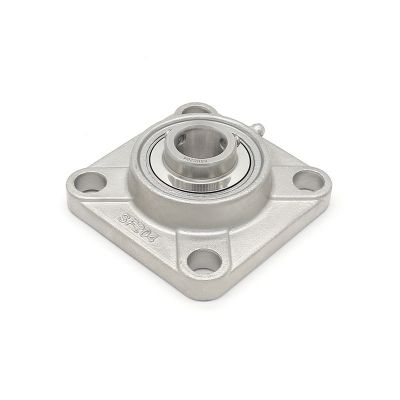 厂家生产不锈钢外球面球轴承机械加工方形带座轴承批发图2