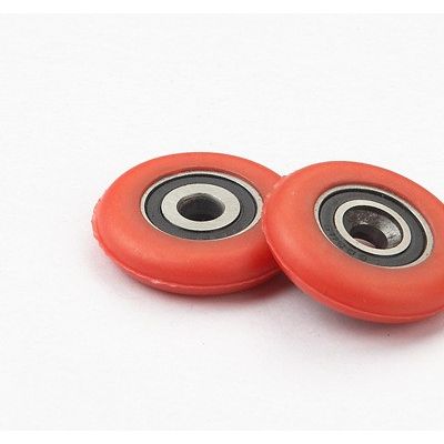 包胶轴承PU69619-6 6*19*5 696RS 光伏设备 医疗器械 健身器材图2