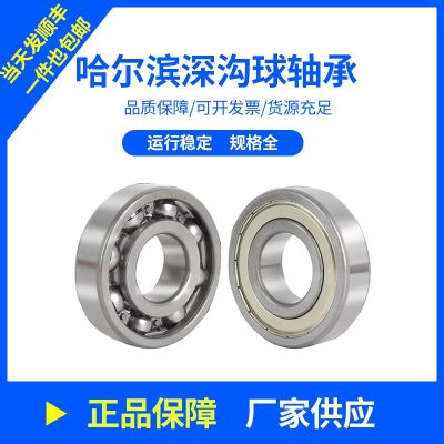 HRB哈尔滨轴承正品深沟球 6300 6301 6302 6303 6304 6305 6306图3