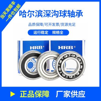 HRB哈尔滨正品深沟球轴承大全6000 6001 6002 6003 -ZZ 2RZ图4