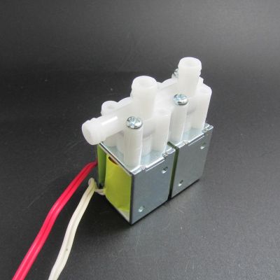 DS-130D-2L12V 微型串联气阀二位三通按摩仪器专用脚机排气泄气阀图3