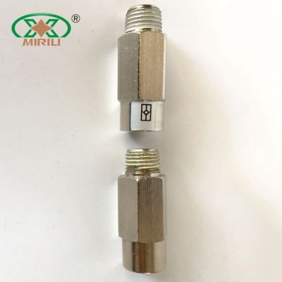 立式铜芯外螺纹单向阀机械手臂内外牙止回阀气动元件1/2/3/4分图3