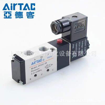 AirTAC亚德客电磁阀4V210-08 DC24V AC220V 大量现货图4