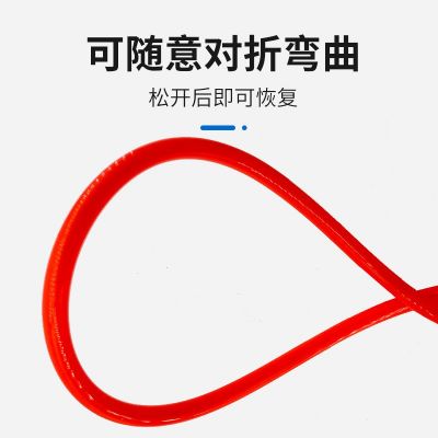 PU气管空压机软管8mm透明气泵高压管6X4/10X6.5/12*8木工气 动风管图2