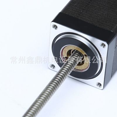精密35贯通式梯型丝杆步进电机直线螺杆 可正反转调速图4