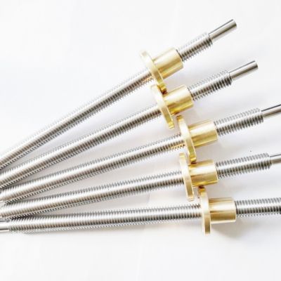 传动杆 螺杆 梯形螺杆 不锈钢管连接件图2