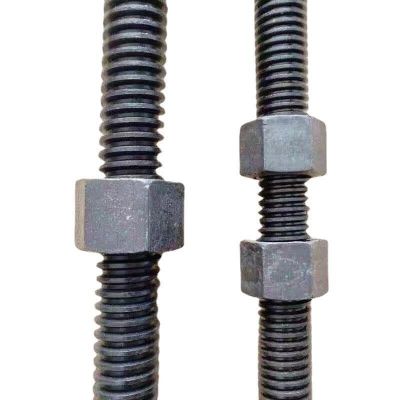 厂家直供 45号钢梯形扣丝杠 梯型牙条 通丝全螺纹 8.8 级梯形丝杆图2