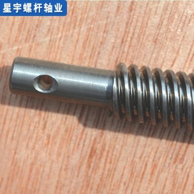 螺纹通丝柱 T12×螺距厂家定制双头蜗杆螺丝螺距螺丝杆批发图3