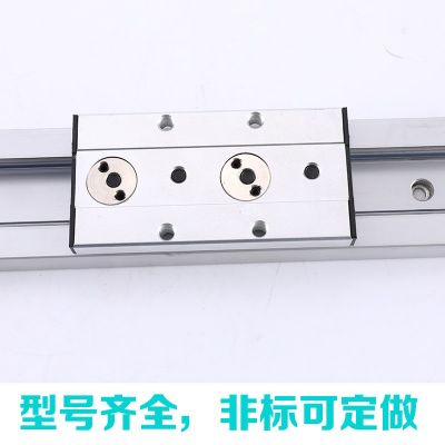 SGR10N/10E/15N/20N/25/30/35铝合金滚轮轴承双轴心直线导轨滑块图4