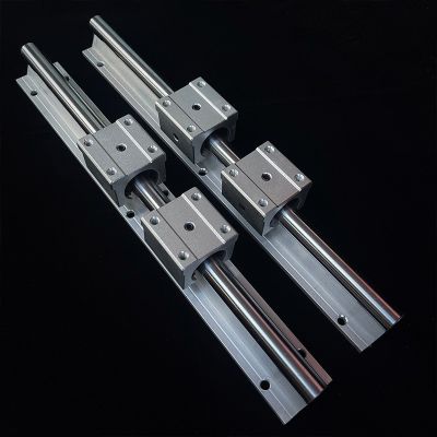 导轨滑轨直线光轴高精度硬轴滑块SBR12 16 20 25 镀铬棒sbr光杆图2