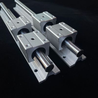 导轨滑轨直线光轴高精度硬轴滑块SBR12 16 20 25 镀铬棒sbr光杆图3