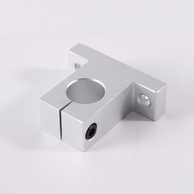 现货锌合金立式光轴支架SK10 SK20光轴支架镀铬棒光杆支架支撑座图3