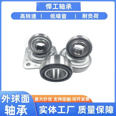 厂家销售外球面轴承UD203R2 UD204R2 三层密封农机专用轴承图3
