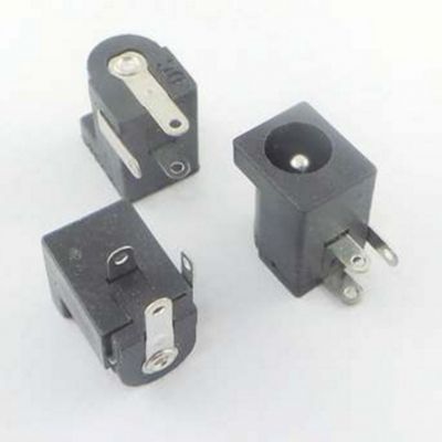 现货DC005电源插座 DC5.5*2.1针2.5针充电插座耐高温dc电源插座图3