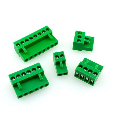 HT3.96插头绿色接线端子2/3/4/5/6/8P拔插式 间距3. 96MM 接插件图4