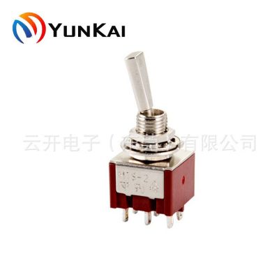 MTS-102-F1-2L 长柄三脚 两档ON-ON 可复位 拨动开关 钮子开关图2