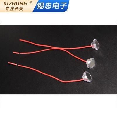 现货供应10mm触摸开关床头台灯调光触摸头落地灯触控开关带蓝灯图2