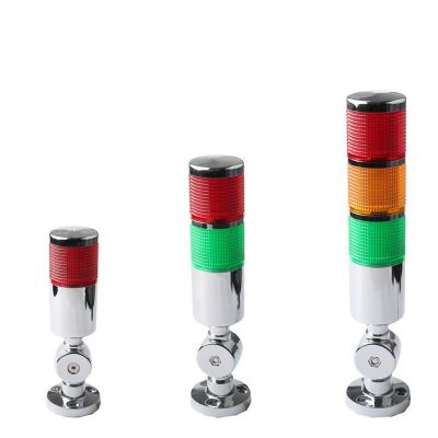 三色报警指示灯24V220V T50机床塔灯信号灯声光报警器 LED警示灯图5