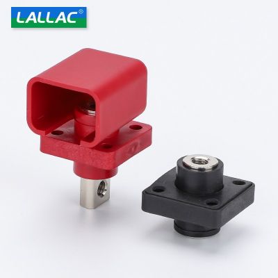 方形全铜120A大电流接线柱锂电池穿墙式200A储能连接器接线端子图2