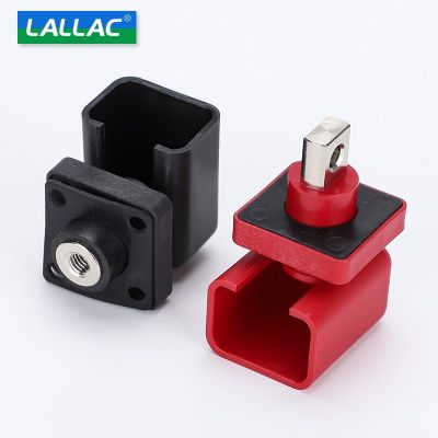 方形全铜120A大电流接线柱锂电池穿墙式200A储能连接器接线端子图3